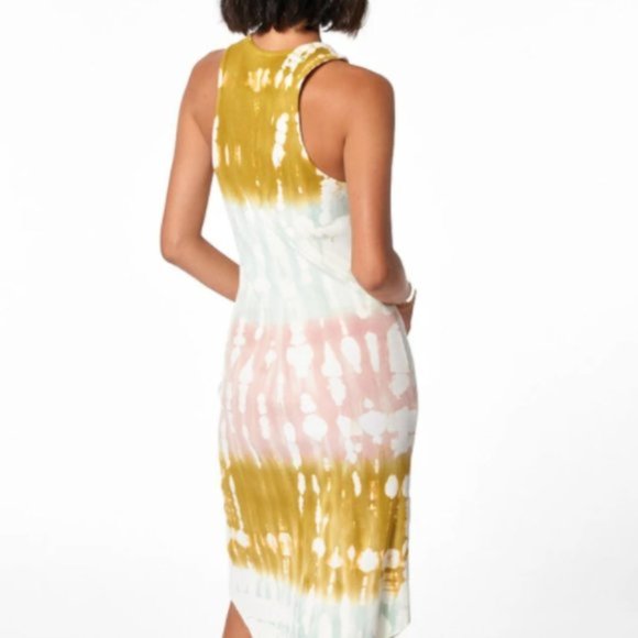 Razor Back Tie Dyed Midi Dress - Picture 11 of 11